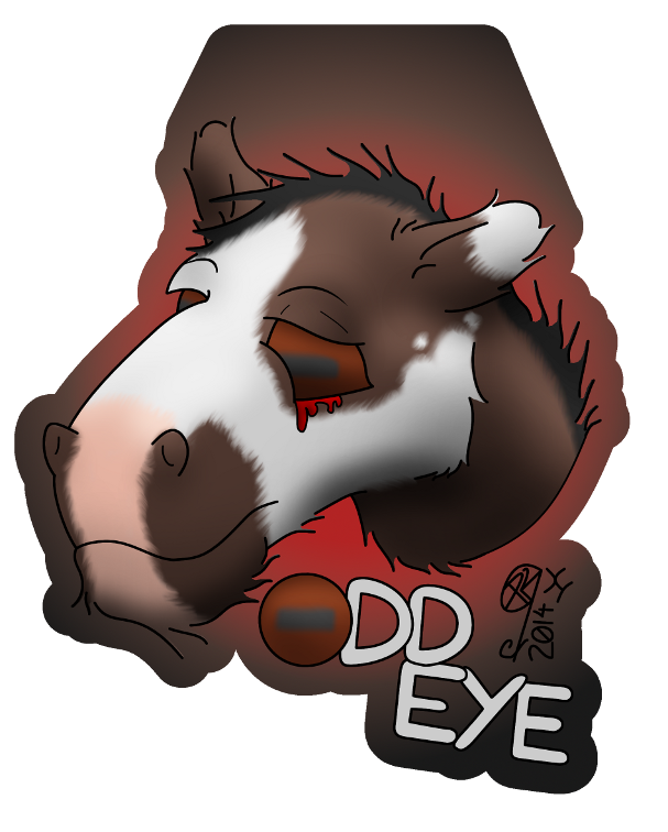 Odd Eye - Conbadge Exchange, October 2014