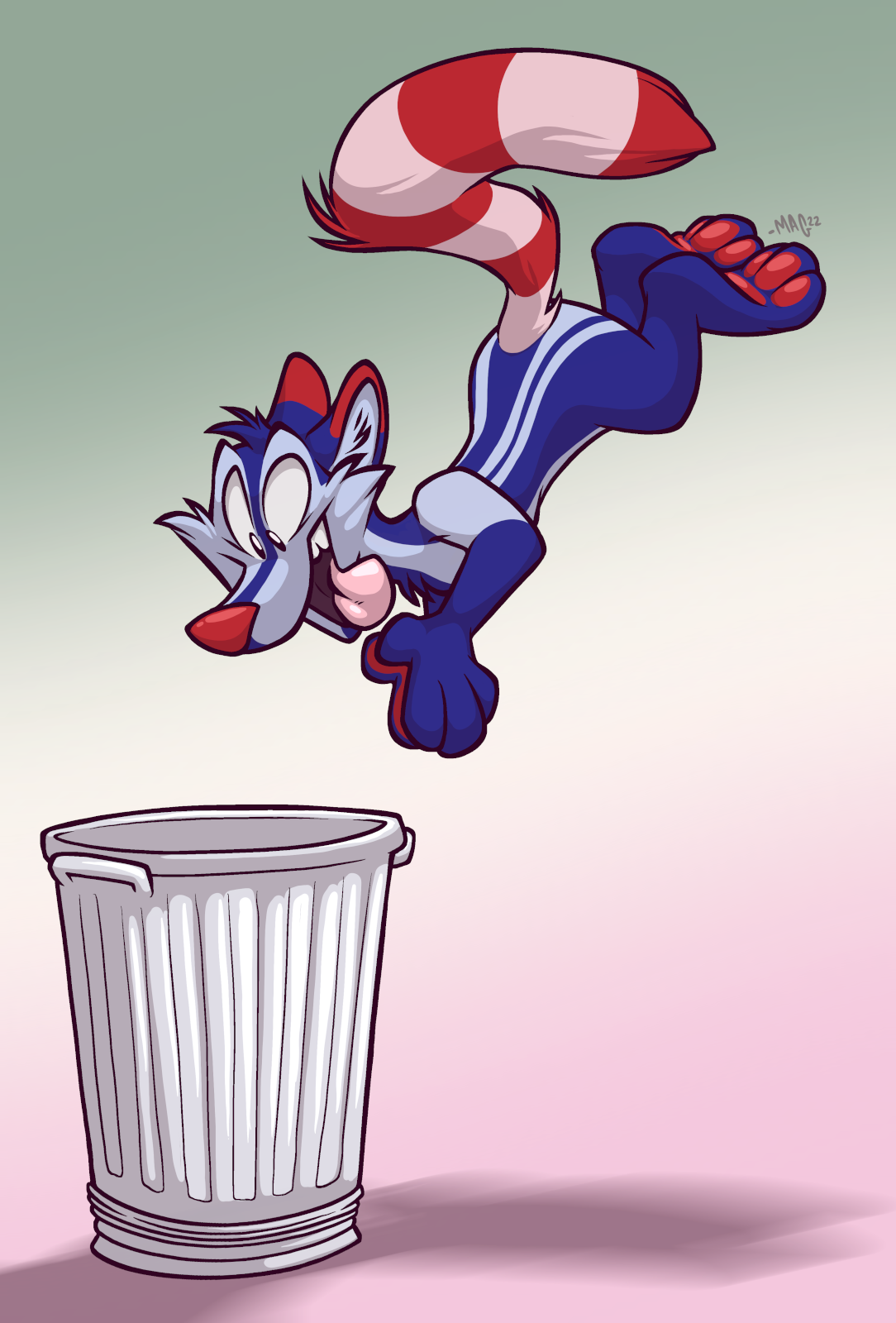 Professional Trash Diver - Do Not Attempt by Mag Ferret