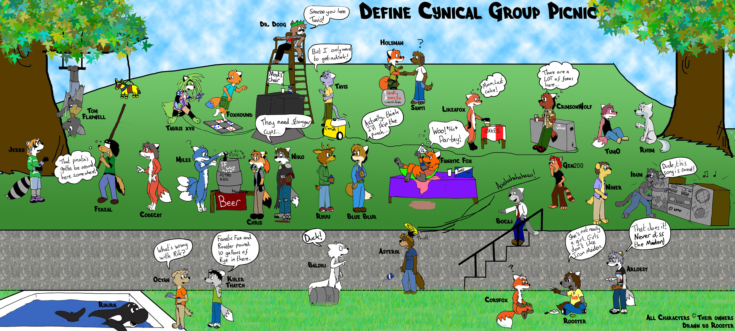 Roo's Define Cynical Picnic
