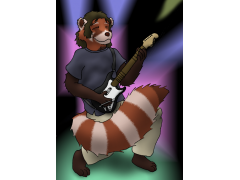 "Rockin'" Red Panda