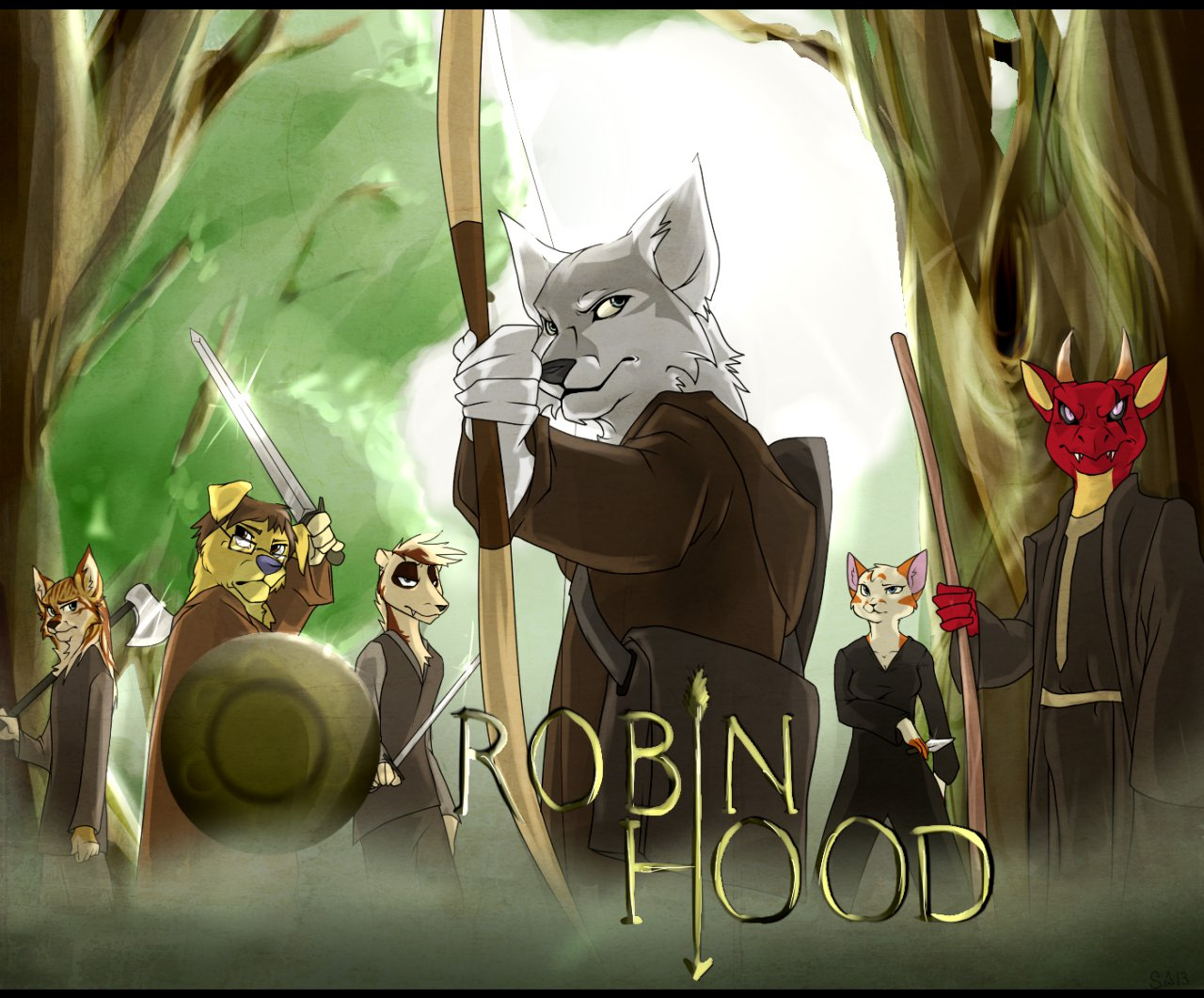 non-lo-so's Robin Hood commission for Flow