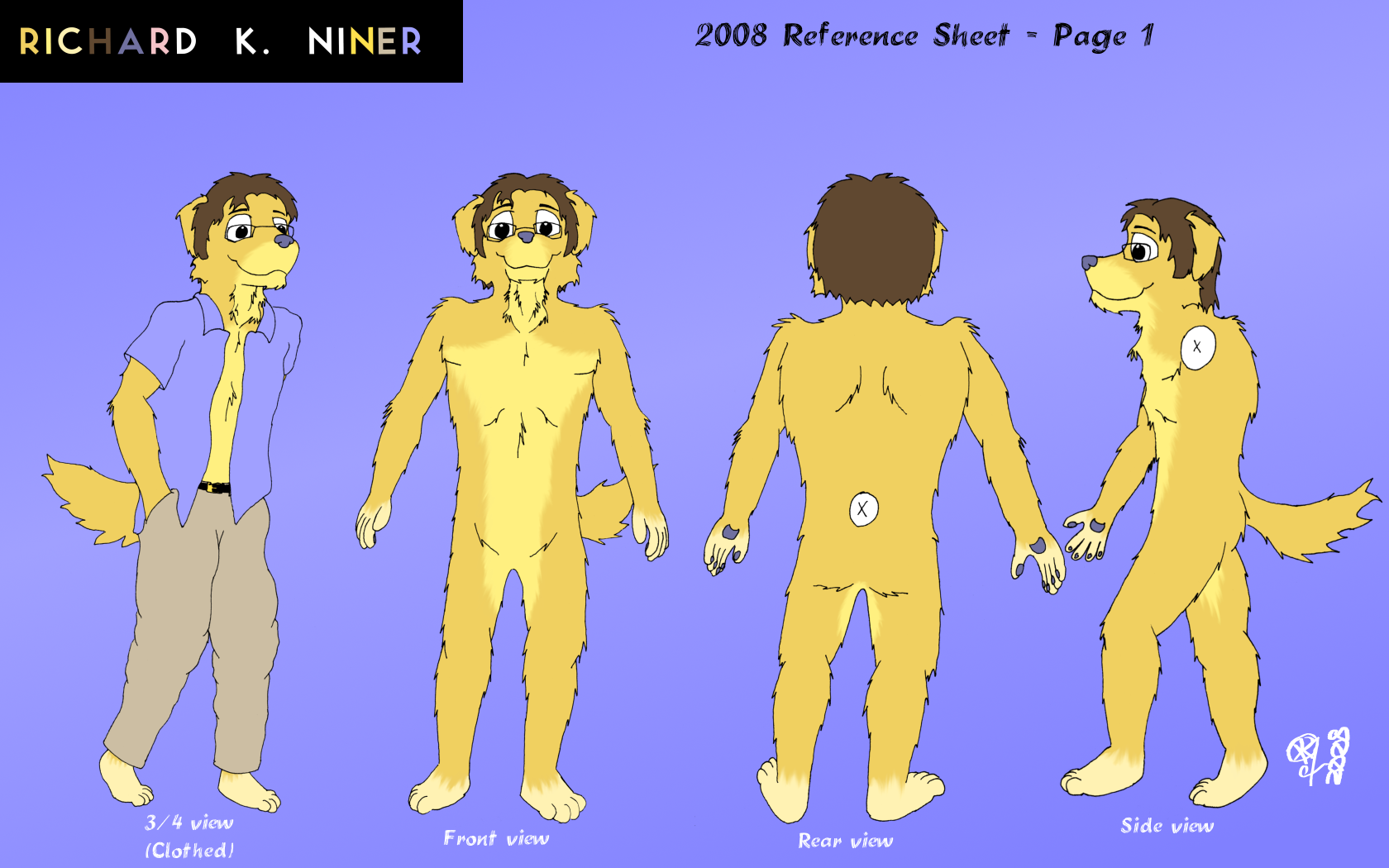 2008 Reference Sheet, Page 1
