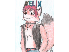 Kelix's conbadge
